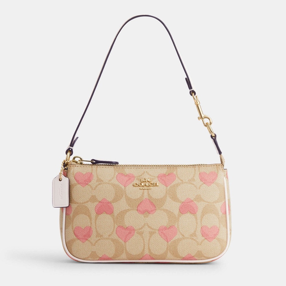 SOLD!!! Coach Nolita 19 In Heart Print Valentines